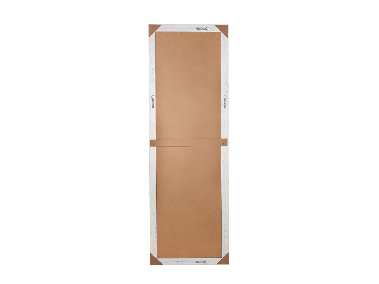 Rechteckiger Barock Wandspiegel TANJA mit Holzrahmen in Gold 50x150cm