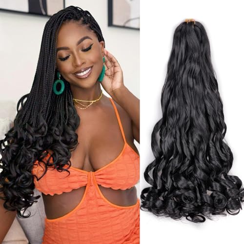 Vitorish French Curl Braiding Hair 22 Inch...
