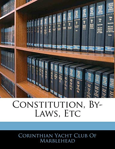 Constitution, By-Laws, Etc