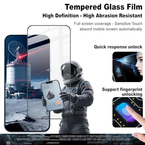 Image of FabeKee /Tempered Glass Screen Protector Compatible for OnePlus Nord 6 | Front And Back Screen Guard With camera lens protector