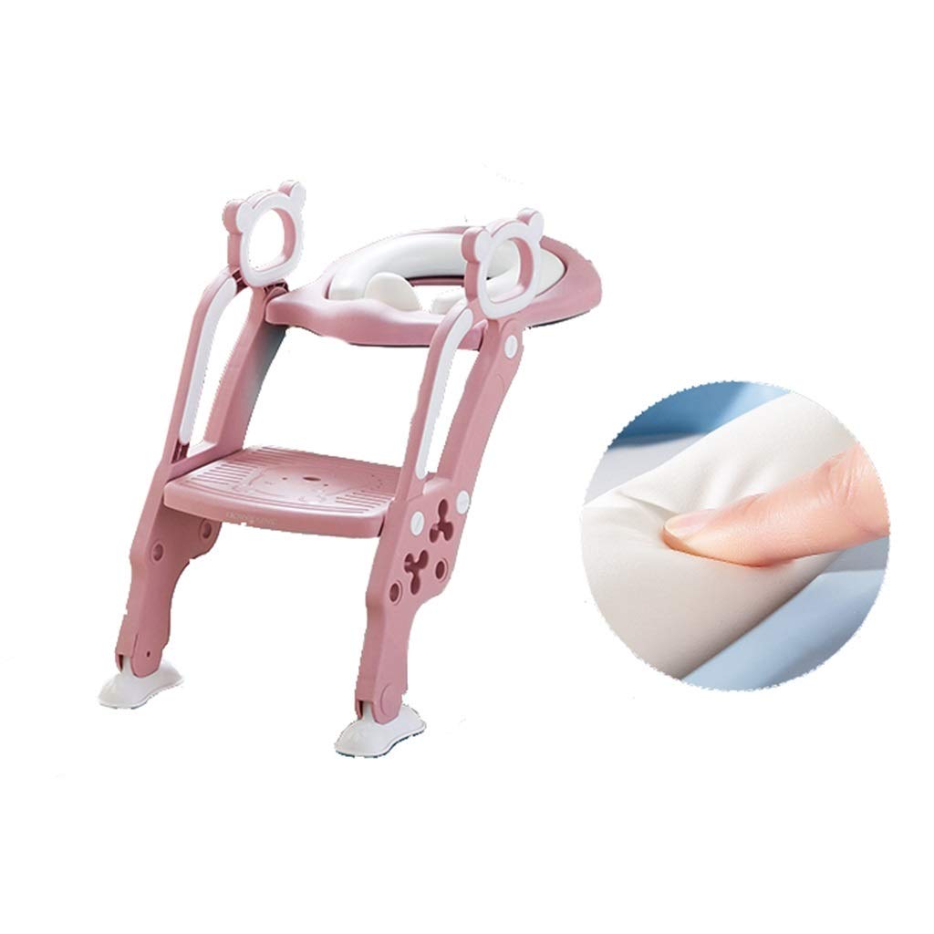 Escalier toilette enfant pliable et ajustable avec marche antidérapante