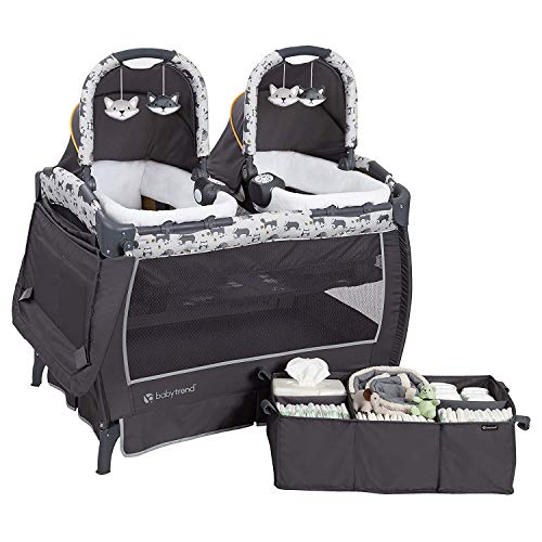 Image of Baby Trend Twins Nursery Center, Goodnight Forest