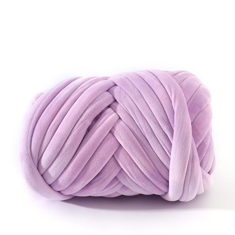 Gruba przędza bawełniana, Włóczka do robótek ręcznych wielokolorowa 1 kg(2)