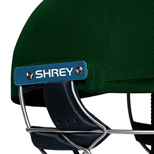 Image of Shrey Master Class Air 2.0 Stainless Steel Batting Cricket Helmet for Men's (Green, XL)