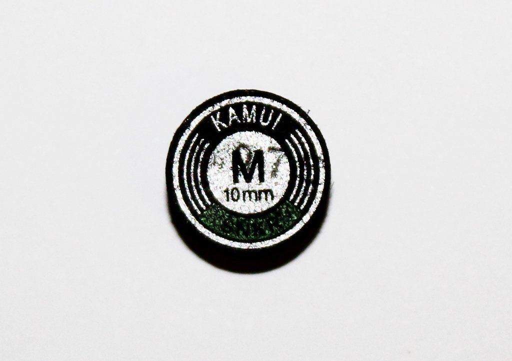 Kamui Black Snooker wielowarstwowa skóra, 10 mm, medium