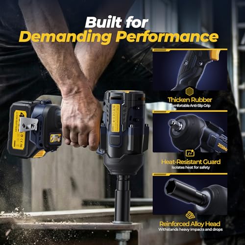 JESIMAIK 2000N.m Cordless Impact Wrench