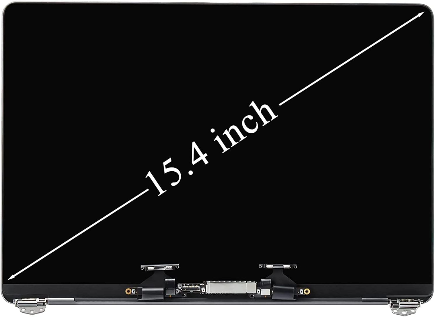 WARWOLFTEAM 2018 New for MacBook Pro Retina 15.4" A1990 Full LCD Display Screen Complete Assembly MR932xx/A, MR942xx/A, MR952xx/A, MR962xx/A, MR972xx/A, MUQH2xx/A (Space Gray)