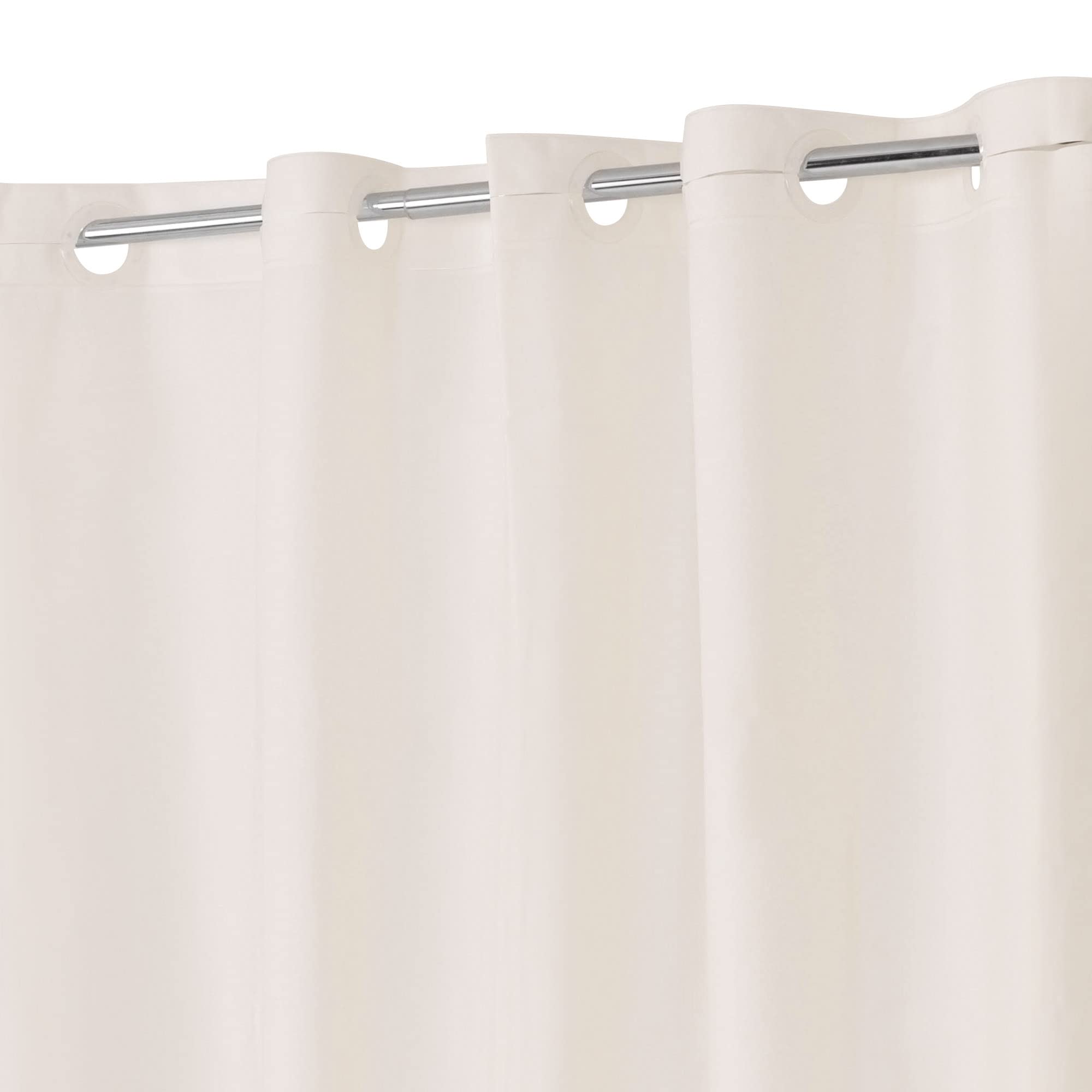 Tenda Da Doccia Fiorata Startseite Con Fodera Impermeabile PEVA - 180x180 Cm, Con 12 Ganci, Semitrasparente, Antimuffa