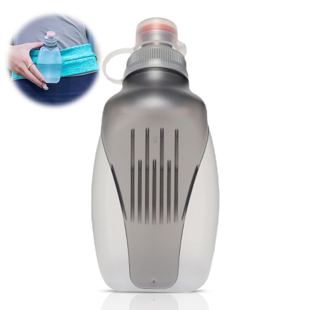 NALACAL Running Water Bottle, 250 ml, BPA-Free, Leak-Proof, Lightweight, Ideal for Running, Hiking, Cycling, Sports