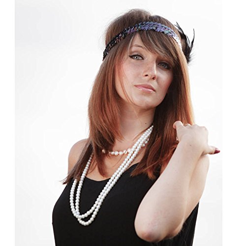 Cryshimmer Long Pearl Necklace For Women Girls Cream White Layered Beaded Strands Necklace 69 Inch #TOP1