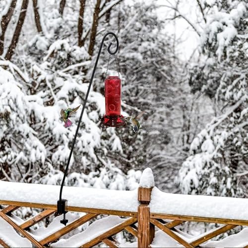 Mangeoire à oiseaux pour garde-corps stable sans perçage de mur - 8
