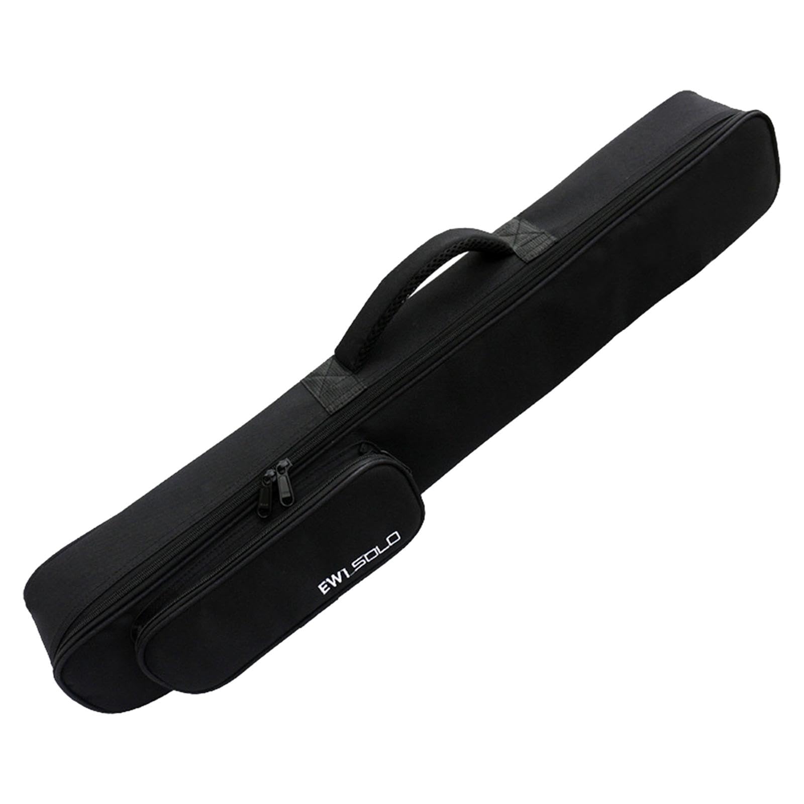 Generic Étui de rangement pour clarinette de Saxophone, étui de Saxophone Soprano droit en tissu Oxford pour l'extérieur, noir