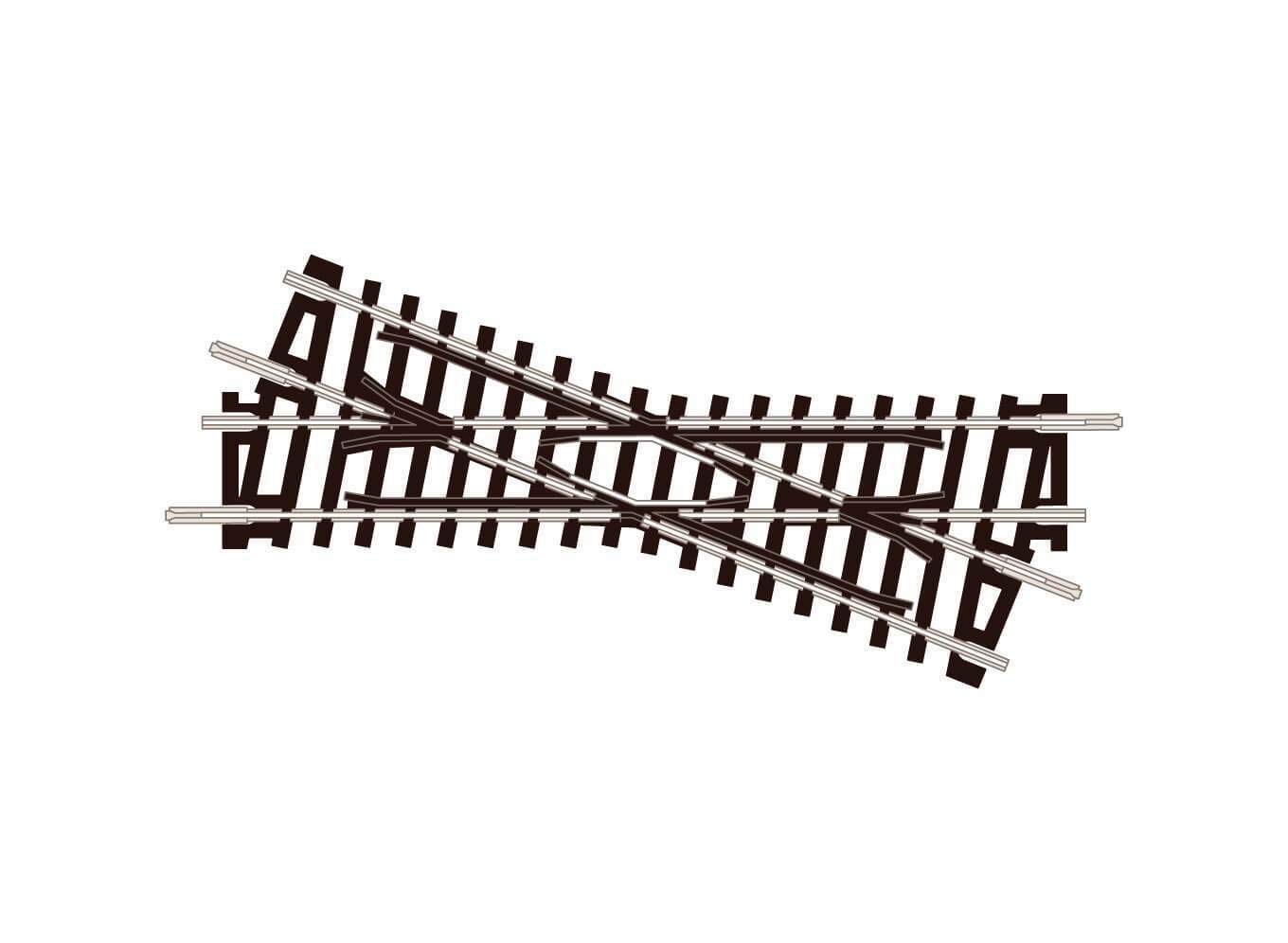 Peco ST-51 Left Hand Crossing Set Track