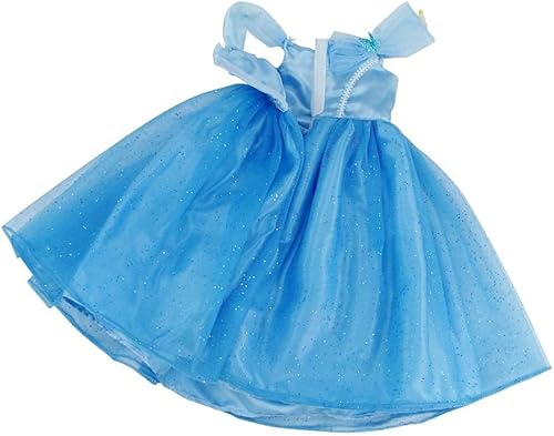 Miniatura 7 de Fabuloso vestido de bola inspirado en Cenicienta  Se adapta a 18 "American Girl Dolls  Traje de ropa de muñeca de 18 pulgadas