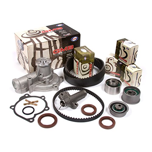Compatible With 96-99 Eagle Mitsubishi 2.0 Dohc 16V 4G63 4G63T Timing Belt Kit W/Hydraulic Tensioner Gmb Water Pump #TOP22