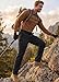 Libin Men's Work Pants Hiking Cargo Pants Water Resistant Stretch Tactical Outdoor Trousers with 9 Pockets, Black, 36W x 32L-new gallery 2