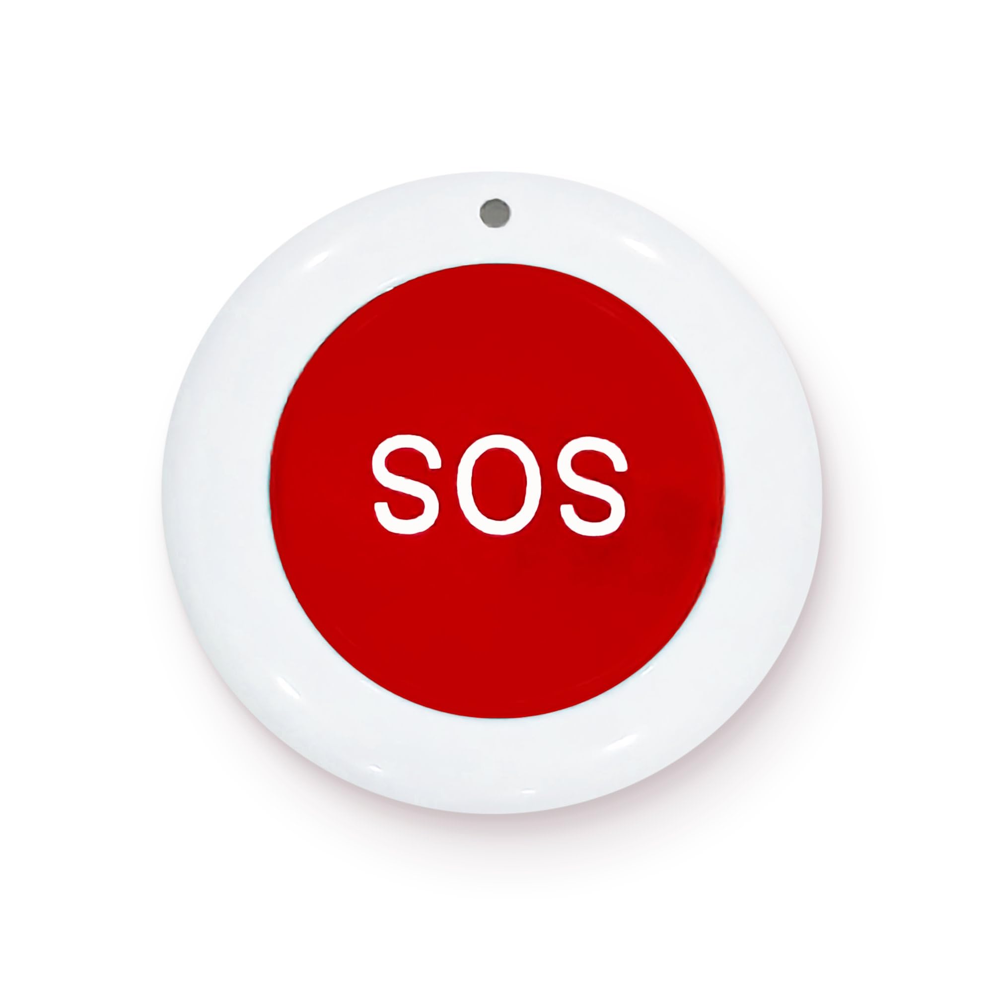 Botón SOS para Alarma doméstica inalámbrica, Salvavidas Beghelli para Personas Mayores, Botón SOS para Alarma doméstica seQrell. SQSOS02