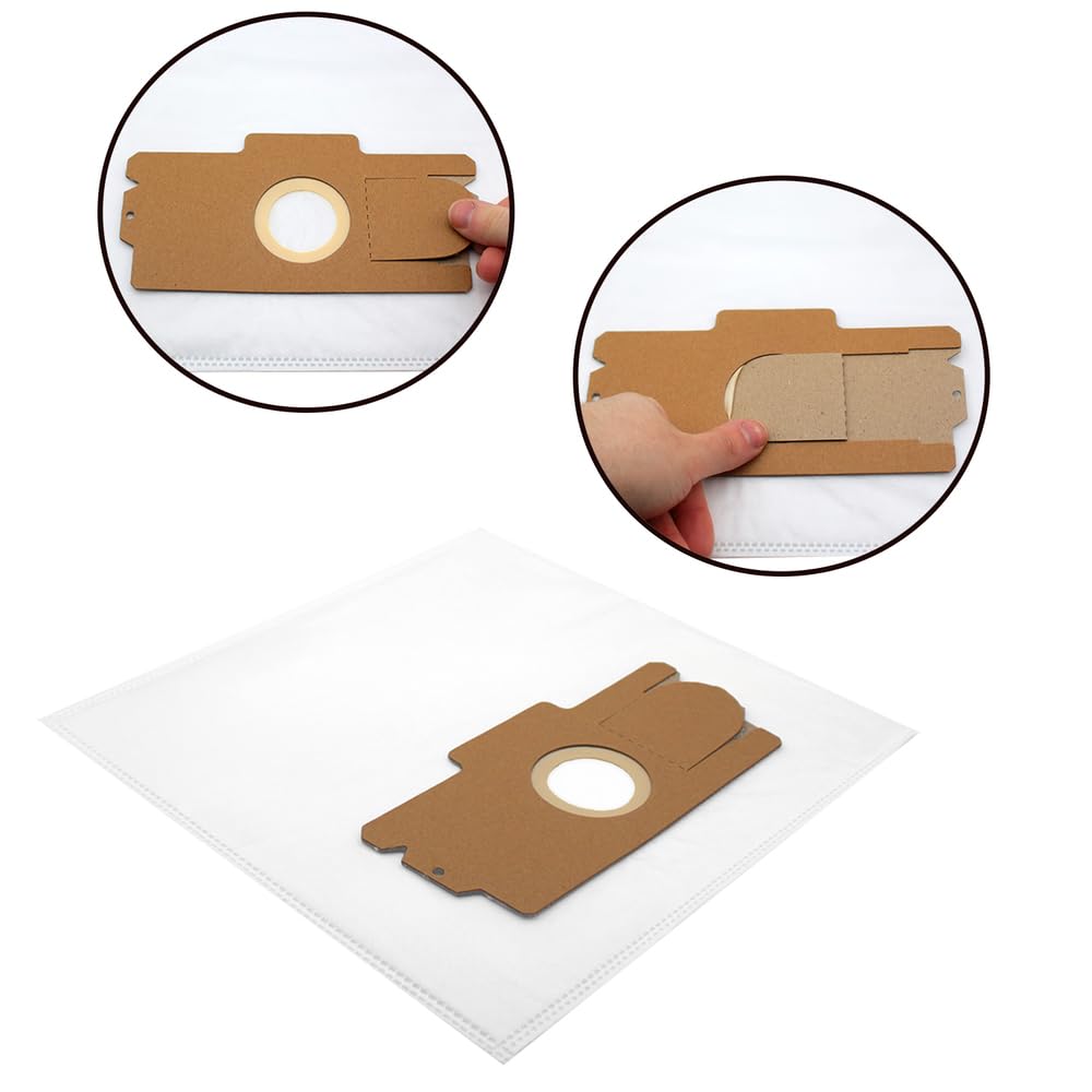 MisterVac compatibile con sacchetti per aspirapolvere sacchetti di ricambio 10 pezzi AEG Vampyr 408