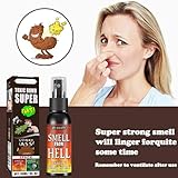 Tricky Liquid Fart Spray – Extra Strong Stinky Prank for Adults, Perfect for Pranks & Gags Super Smelly Fake Fart for Friends & Family, Funniest Stink Prank (Skunk) - Image 2