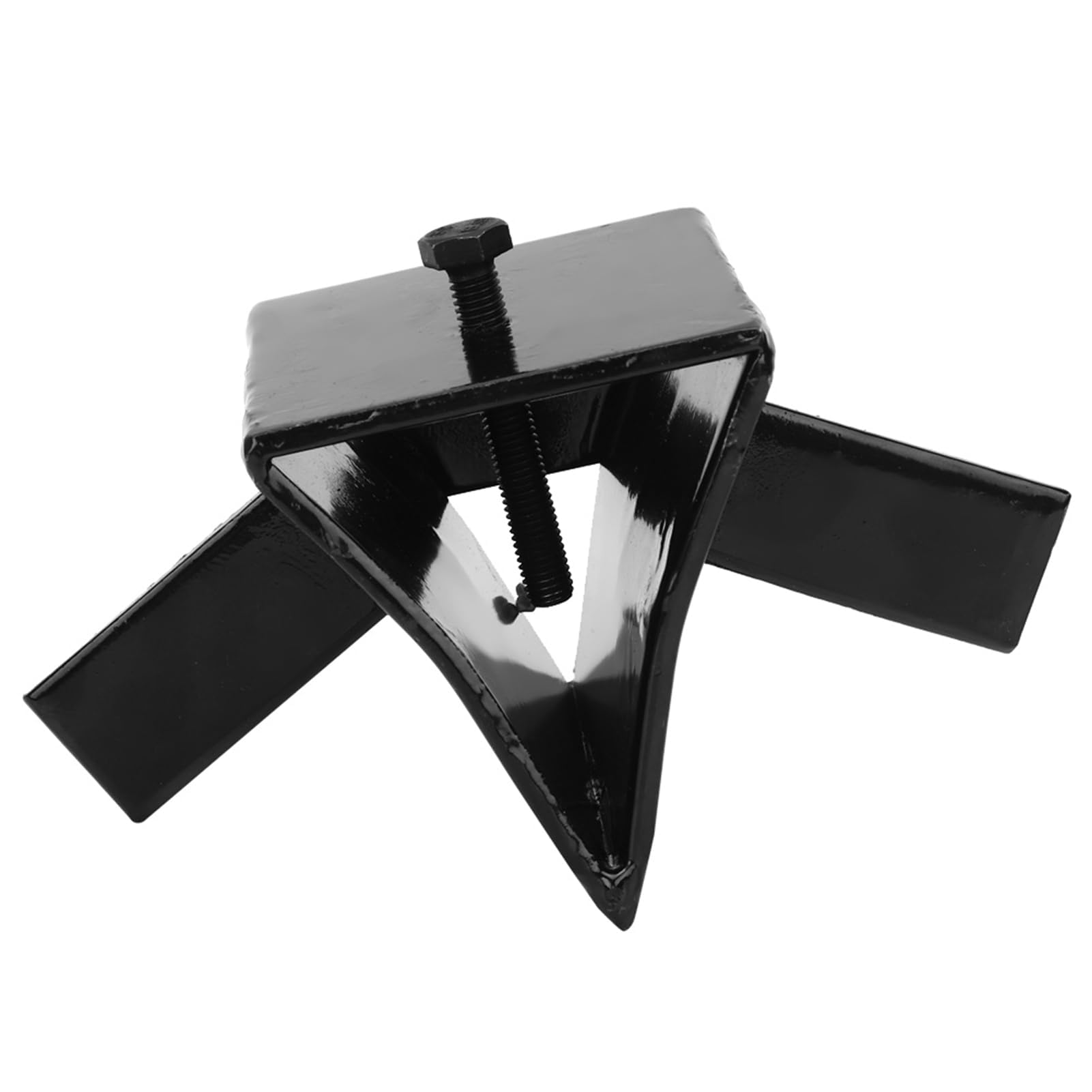 Cabezal de Corte Transversal para Astilladora de Ma dera, Hoja de Corte de 4 Vías de Alta Dureza para Astilladoras Horizontales, Acero Negro, 21 X 13 X 11 Cm