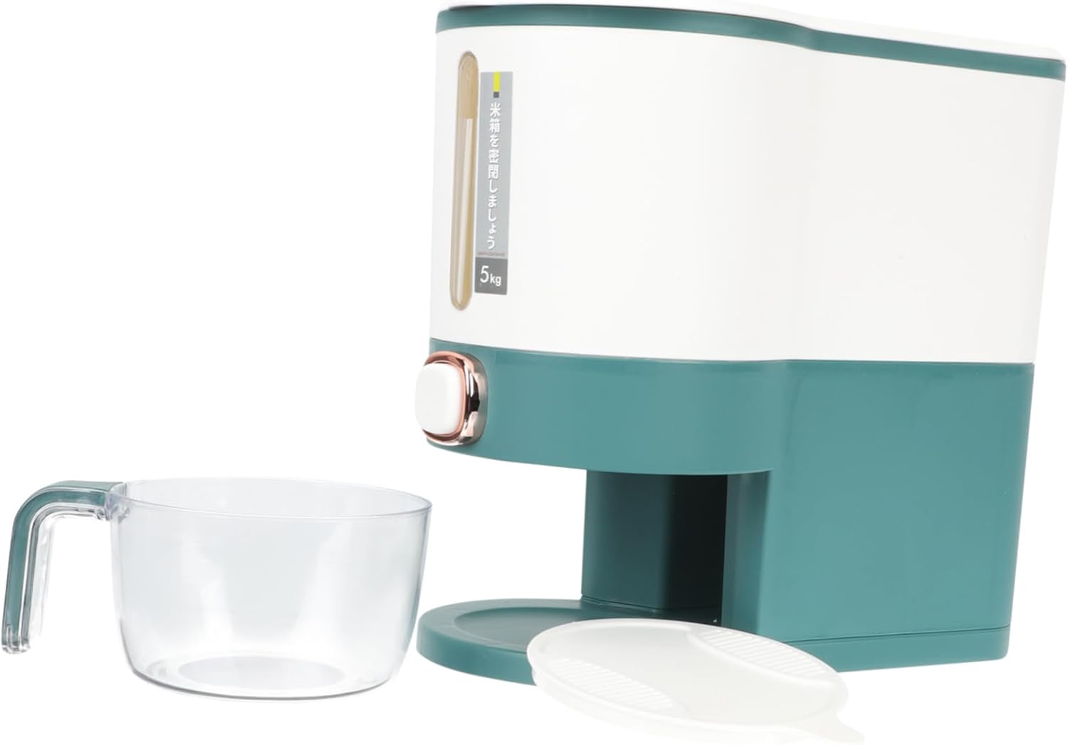 Ciieeo Rice Storage Bin Grain Storage Container Large Capacity Rice Holder Dispenser