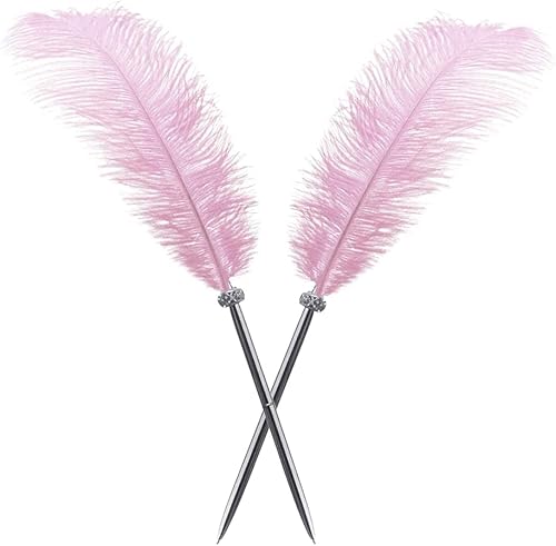 Miniatura 6 de Simple polymer 2 bolígrafos de pluma de tinta negra, bolígrafo de pluma vintage para firma de boda, nupcial o estudiante, escritura escolar,