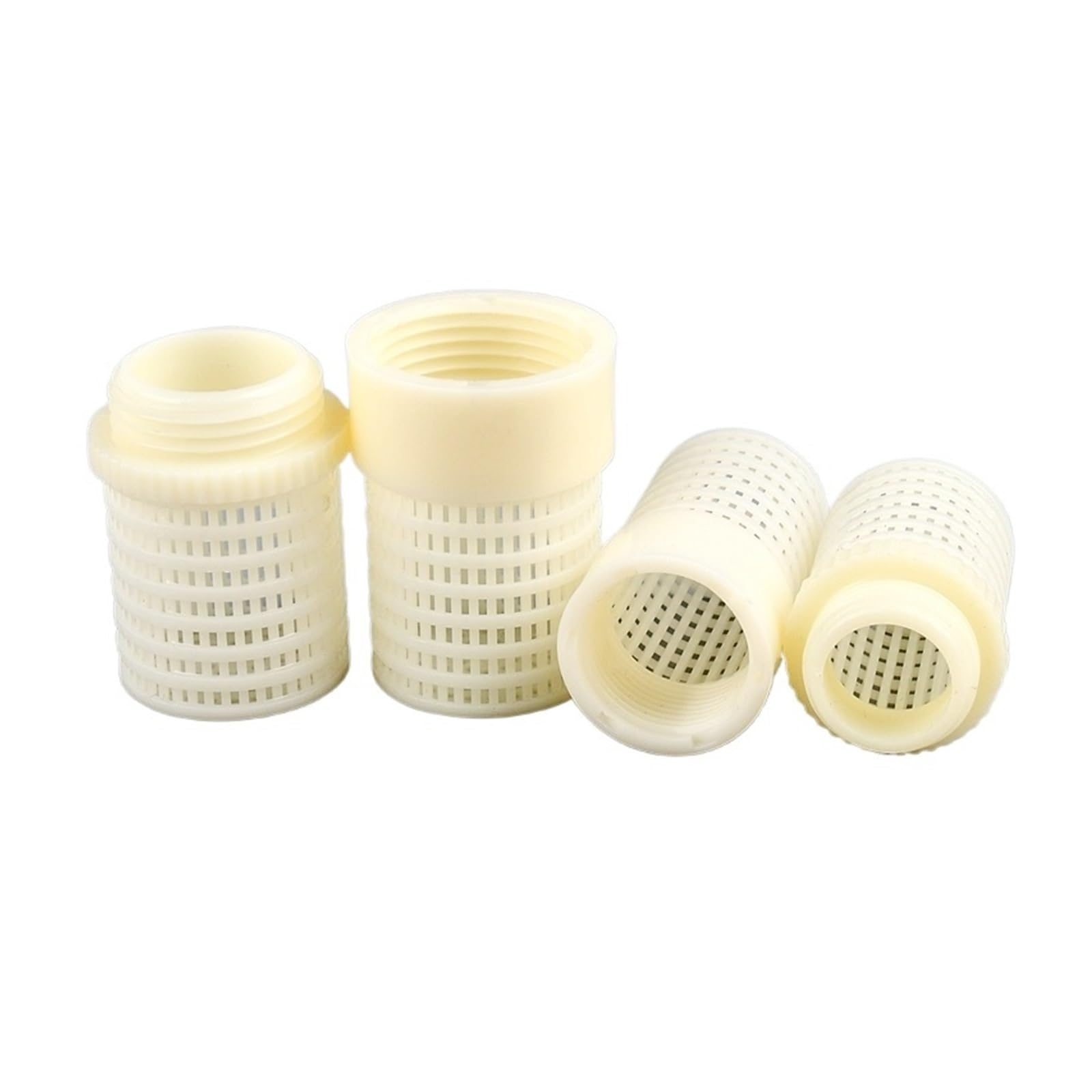 Żeński/męski kubek filtrujący armatura do nawadniania ogrodu akwarium filtr do akwarium wąż pompy wody plastikowe zanieczyszczenie (8 l 10 cm męski, 5 szt.)