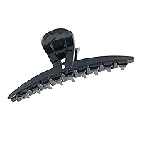 Vista 1 de Parcelona Pinza de pinza de pelo con pinza para el cabello cubierta negra francesa para mujer