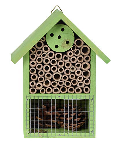 made2trade Robustes Insektenhotel aus Naturholz - 15x8x20cm – Bild 4