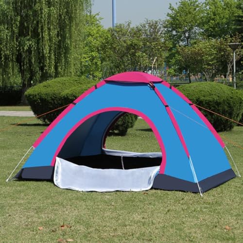Carpa Dome para Camping Ligera con 2 Puertas para 3-4 Personas miniatura 2