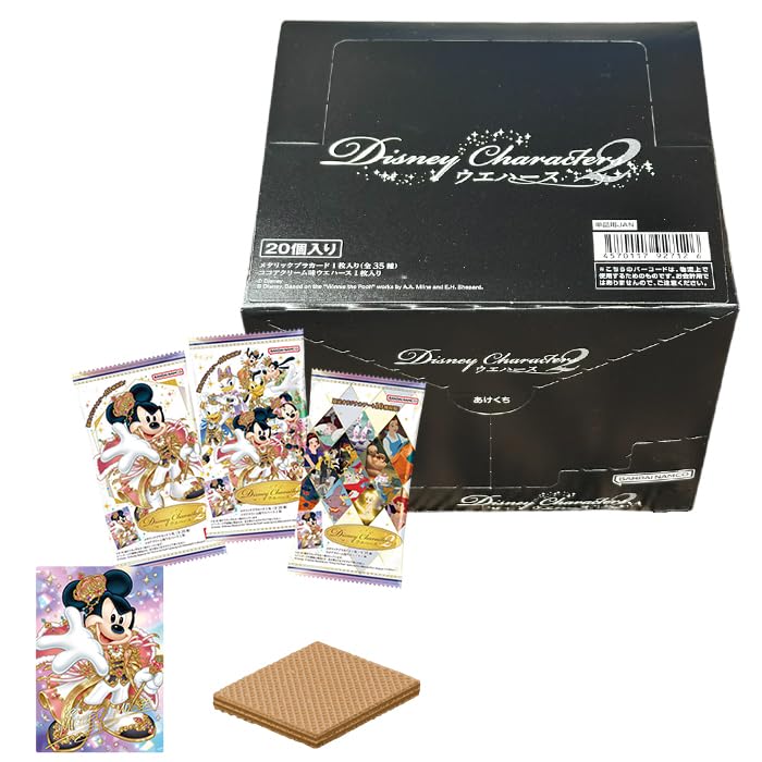 Amazon | Disney Characters ウエハース2 BOX 20個入 食玩・ウエハース