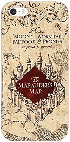 625184 Hp37 Cover iPhone 6-6S Harry Potter Marauders Map Multicolour