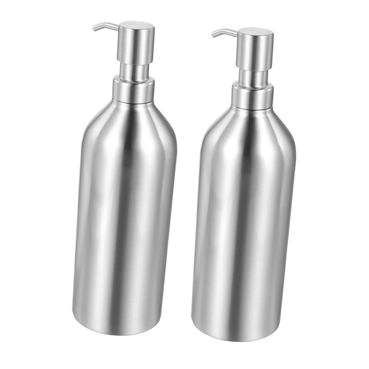 Dispensador 700ml de Recargable Jabón Inoxidable de Acero X2
