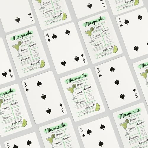 Lantern Press Margarita, baraja de 52 cartas póker miniatura 4