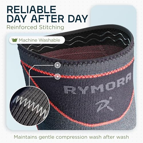 Image of Rymora Knee Supports for Men and Women - Choice of Single or Pair