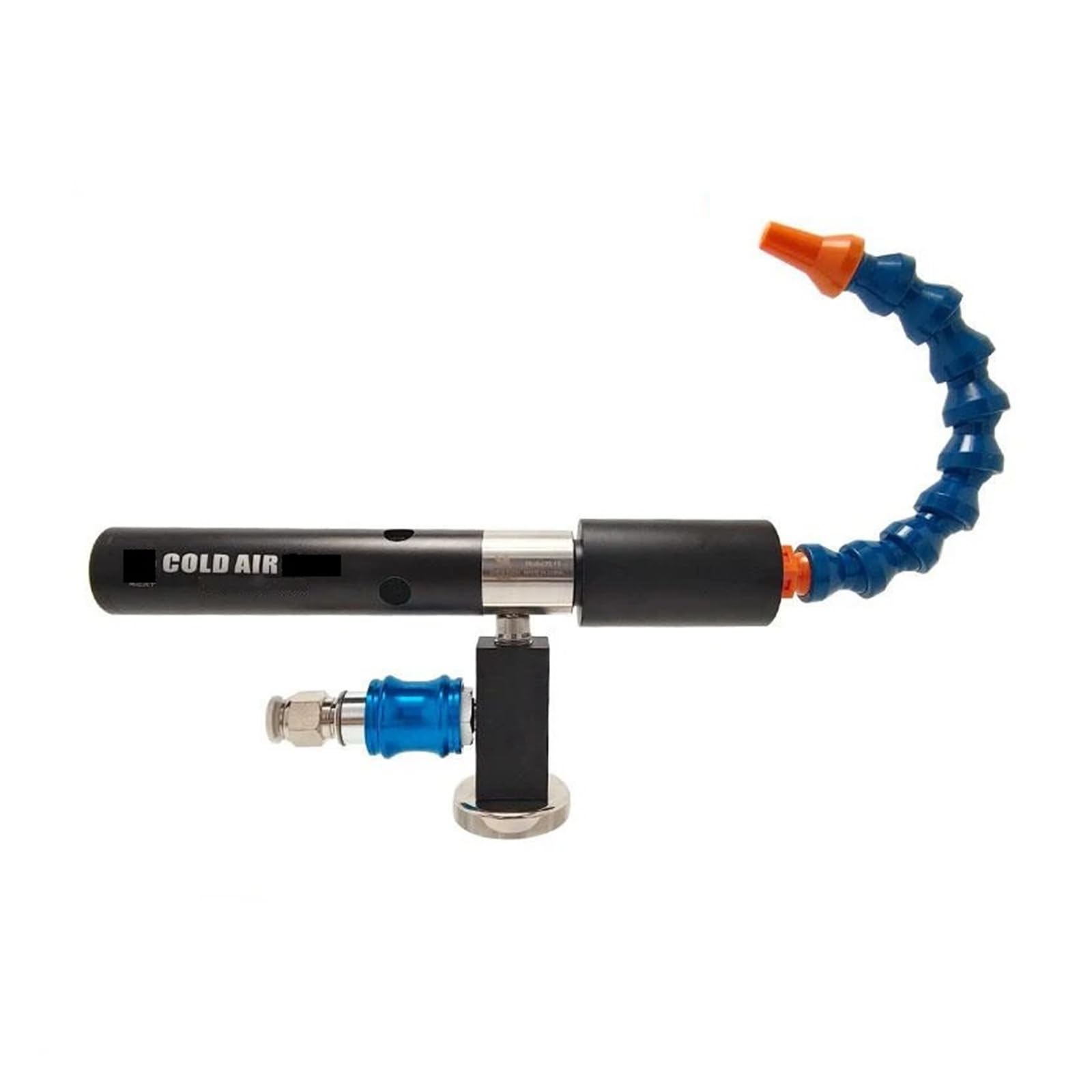 Vortex Tube Cold Air Cooling Pipe, Air Cooling Vortex Tube for Multiple Machining Equipment(30CFM Round Spray)