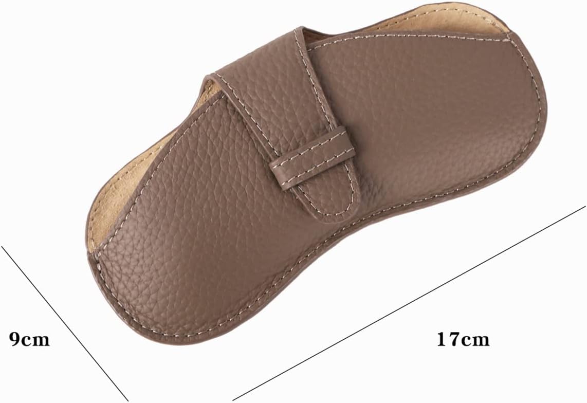 Leather Glasses Case Holder Portable Slim Sunglasses Pouch Soft Eyeglasses Eyewear Sleeve For Women Men Lightweight - Image 7