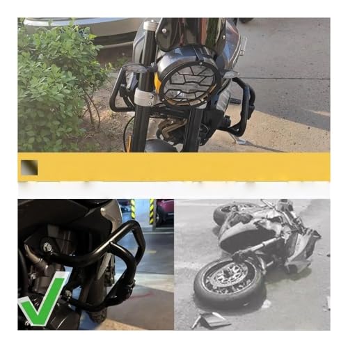 Barre protection moteur CB 500F évite les carters brisés - 4