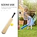 Mipcase Kids Cricket Set Cricket Bat with Ball Eva Cricket Game Training Baseball Cricket Kit for Parent-Child Sports Game