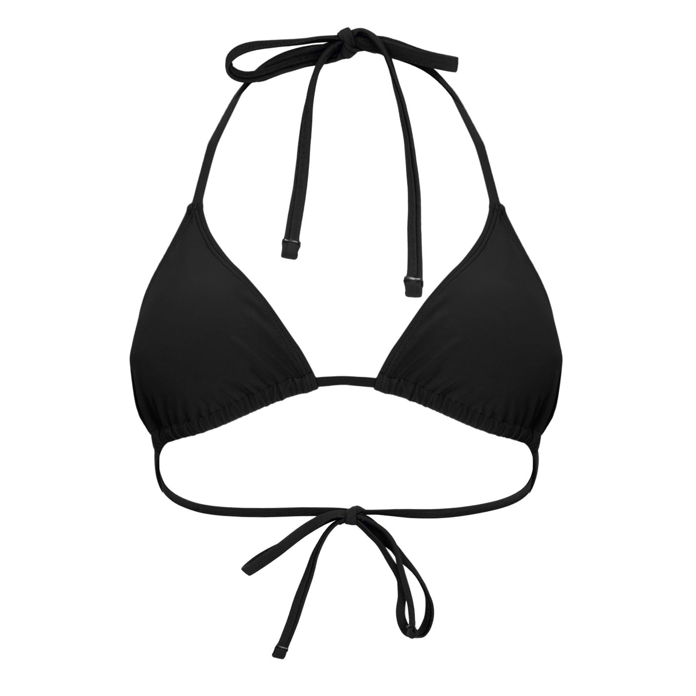 Jack Wills Women's Black Kickback Bikini Top in Size 12, Sports Direct