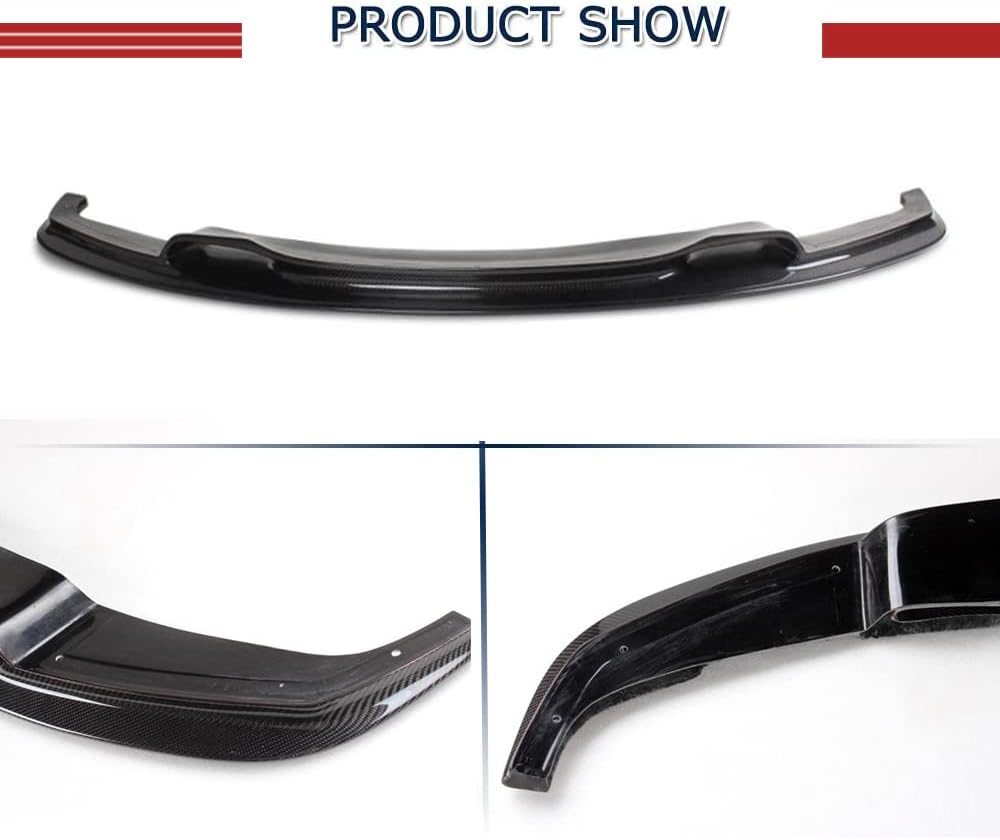 F30 Carbon Fiber Front Bumper Lip Compatible with BMW 3 Series F30 M-Sport 2012-2018 320i 328i 335i Sedan 4-Door Front Air Dam Spoiler Lower Chin Splitter Protector Factory Outlet