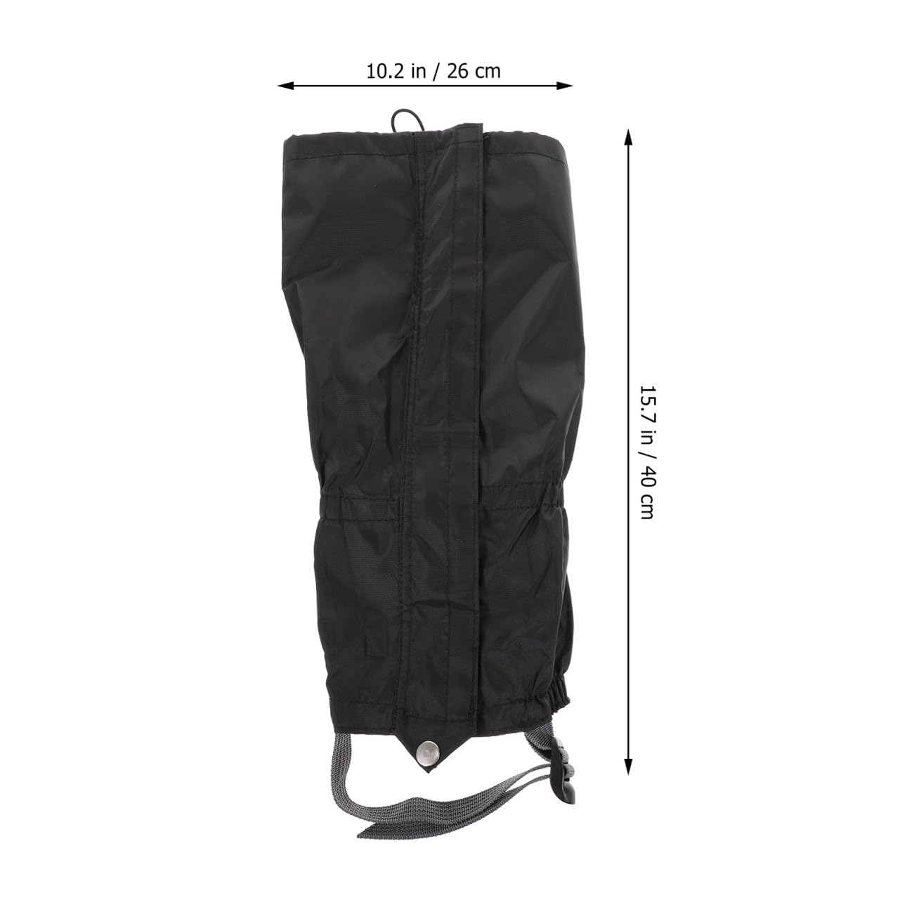 Toyvian Leggings Alpinistica per Ghette Escursionismo Gamba Nevicare Uomini Protettore Gheter Ghetta da Neve Coprigambe Antineve Paragambe Invernale Panno Oxford Nero