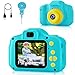 Produktbild PROGRACE Kinder Kamera Kinder Digitalkameras für Mädchen Geburtstag Spielzeug Geschenke 4-12 Jahre altes Kind Action Kamera Kleinkind Video Recorder 1080P IPS 2 Zoll