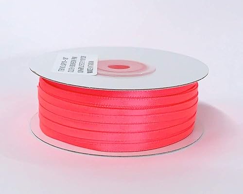 Miniatura 4 de Ben Collection Cinta de satén de doble cara de 18" x 100 yardas, recuerdo de fiesta de costura y arte (turquesa)