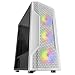 Produktbild Mars Gaming MCA, Gaming ATX PC-Gehäuse, 3X FRGB-Lüfter, Seitenteil, Weiss