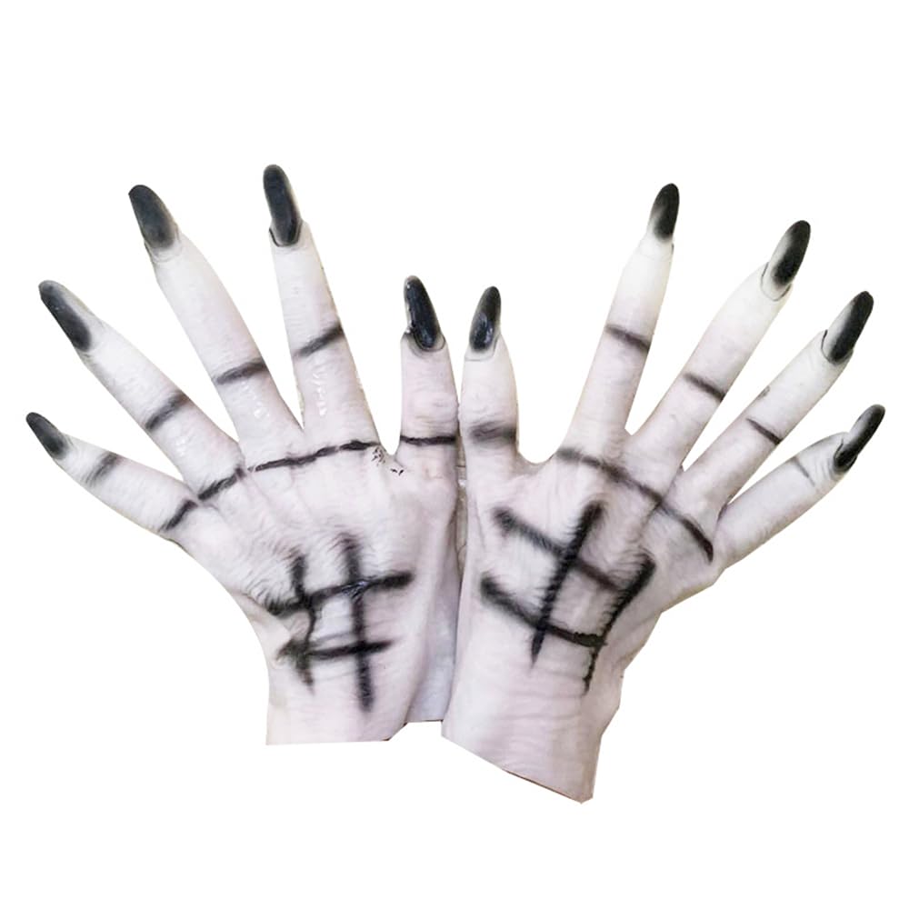 Amazon.co.jp: GOODLAND ハロウィン手袋 鬼の手グローブ 悪魔 デビル