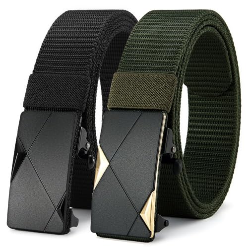 Men's Ratchet Tactical Gun Belt, 2 Pack 1.5