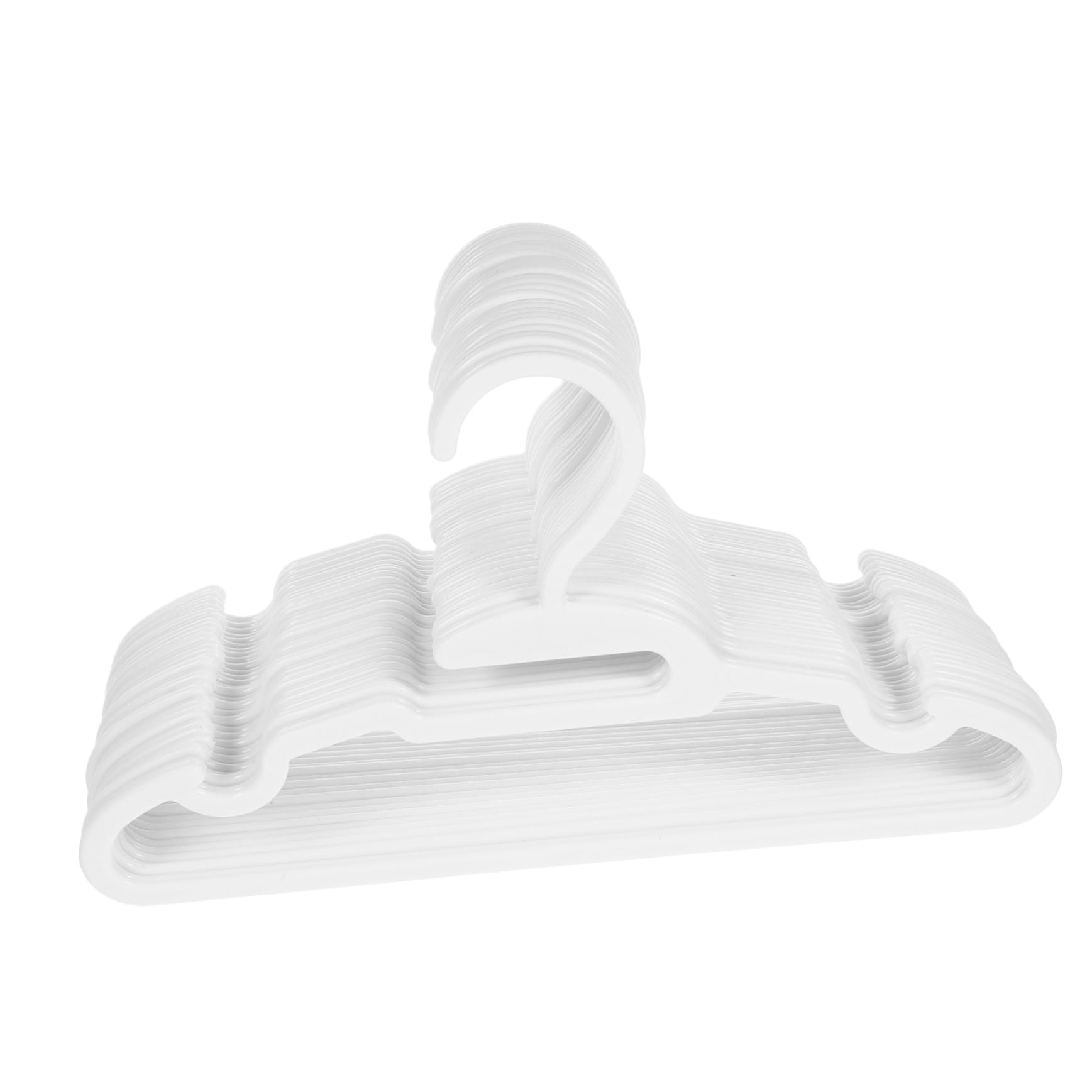 Cabilock 30pcs Baby Clothes Hangers: No Marks High Load Capacity Clothing Organizer Racks - Toddler Hangers Supplies for Baby Wardrobe