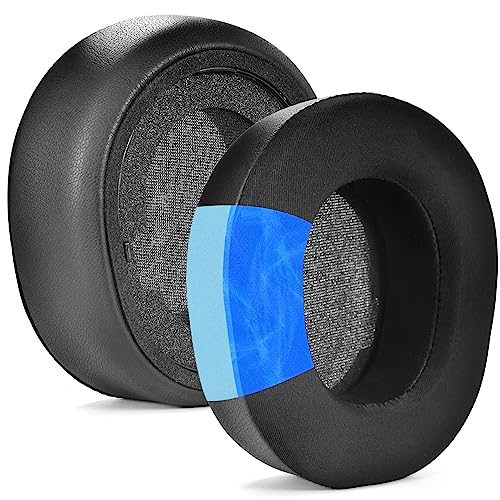 Nova Pro Wireless Ohrpolster - defean Ersatz Ohrpolster Ohrpolster Kompatibel mit Steelseries Arctis Nova Pro Wireless Kopfhörer (Schwarzes Kühlgel)