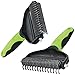 HITDER deshedding dog brush,dog grooming supplies,Dematting Comb with 2 Sided Professional Grooming Rake for Cats & Dogs